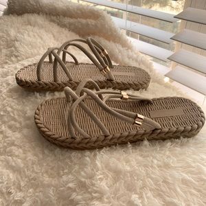 ❌SOLD❌ NEW! SHEIN Minimalist Cross Strap Slingback Sandal